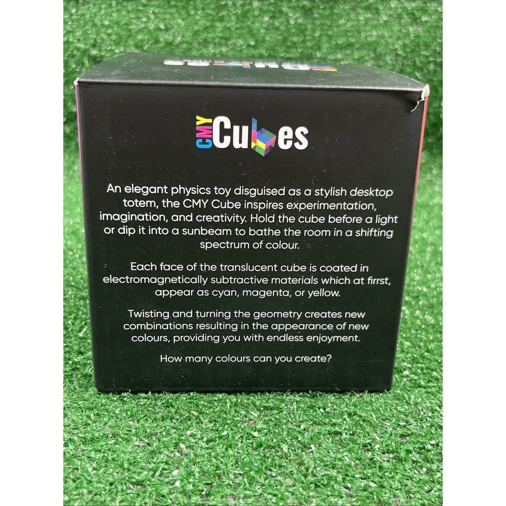 The CMY Authentic Cube For Learning & Imagination New Open Box